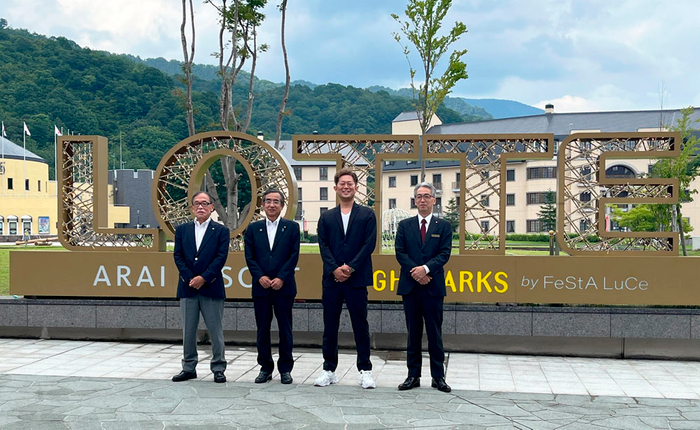 協定式登壇者との記念撮影