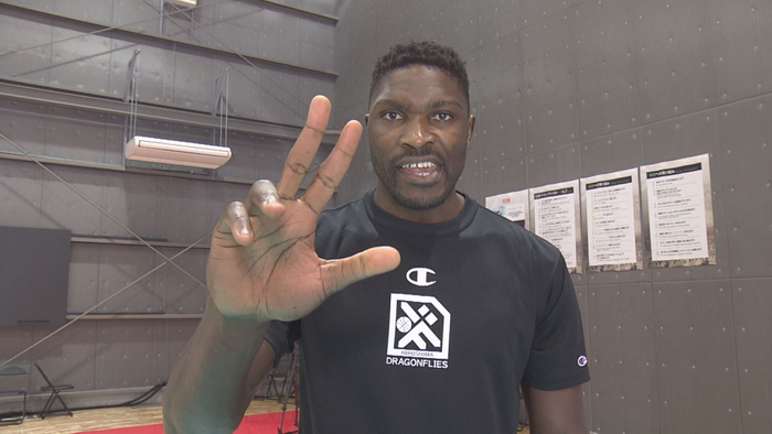 河田チリジ選手（広島ドラゴンフライズ）