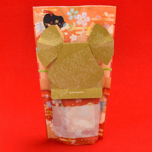 【後ろ】かりんとう 単衣(干支柄)