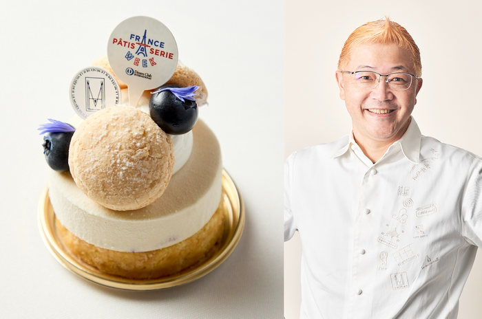 「LE MUSEE DE H KANAZAWA」の「シャルロットパルマ」とオーナーシェフ 辻口 博啓氏