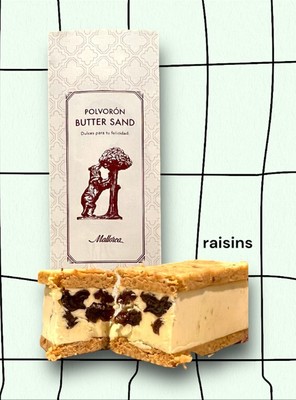 ポルボロンバターサンド オーガニックラムレーズン