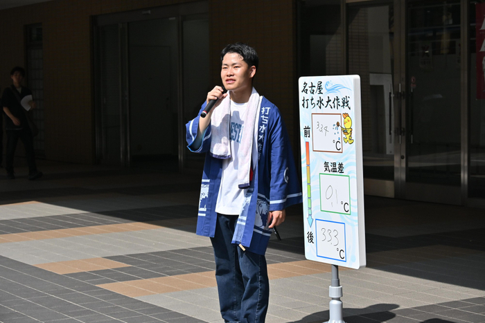 活動の成果とお礼を伝える代表の梅村さん