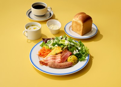 作りたてバターとトースト メインセット