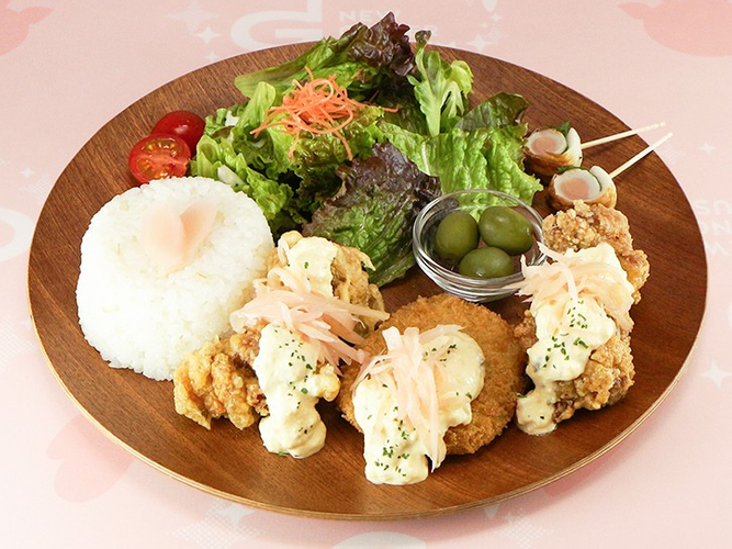 岩下の新生姜タルタル三昧プレート　1,350円