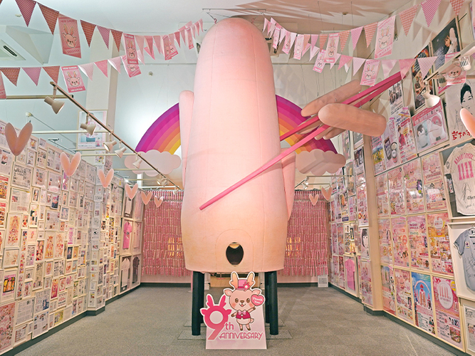 高さ5ｍ！「世界一大きな岩下の新生姜ヘッド」