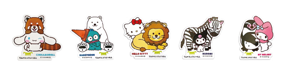 天王寺動物園SRC_ステッカー_集合