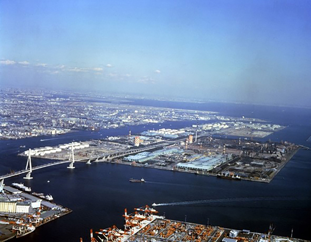 ＪＦＥスチール(株)東日本製鉄所（京浜地区)全景