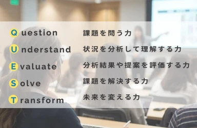 新たな1年生対象のキャリア教育、 未来を切り拓く「QUESTプログラム」を2026年度から始動