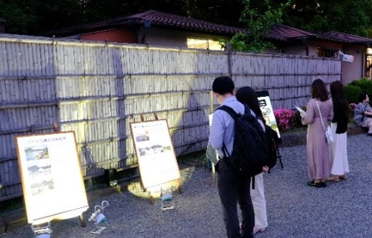 パネル展示（昨年の様子）