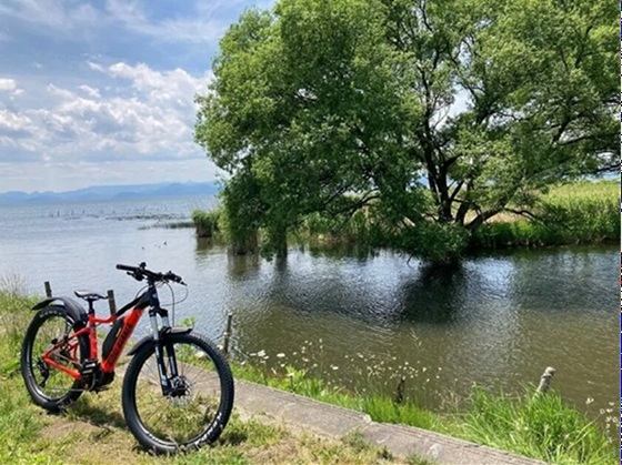 猪苗代湖サイクリングロード　レンタルサイクル