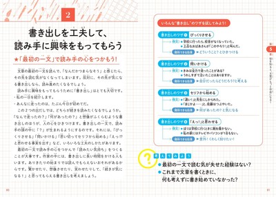 書き出しを工夫して、読み手に興味をもってもらう