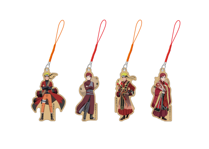 ▲チケット購入者限定 描き下ろしイラストを含む木製ストラップ（4種） ※数量限定、なくなり次第終了(ランダムで1つプレゼント） ※画像はイメージ