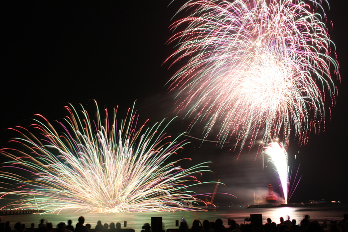 約3,000発の花火