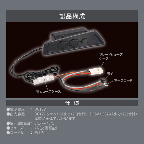製品構成(NZ571 カーメイト)