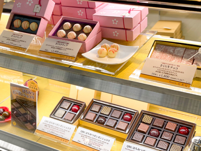 ホワイトデー向けのギフトも揃います