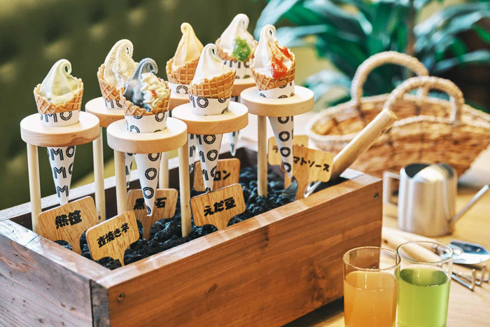 おちゃめベジソフトクリームベース イメージ