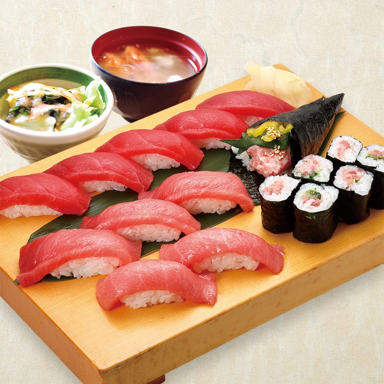 最強本まぐろセット通常¥3,480(税込)→半額¥1,740(税込)