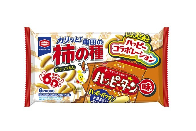 『120g 亀田の柿の種　ハッピーターン味』