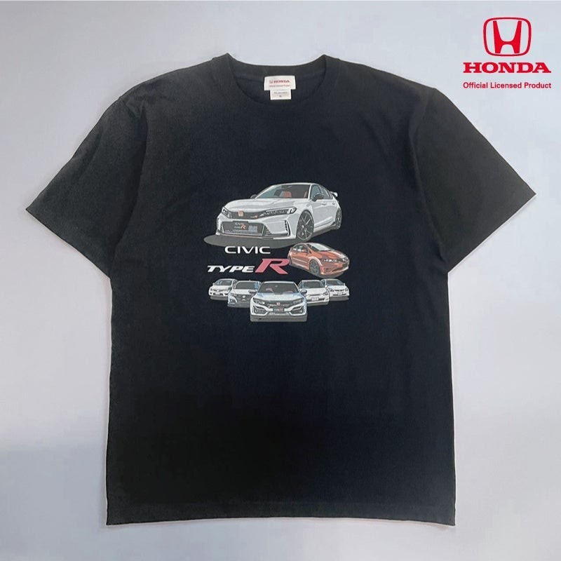 Honda CIVIC TYPE R デザインTシャツ