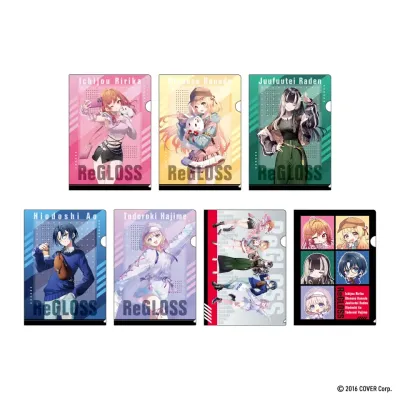 ▲オリジナルクリアファイル（全7種）前半：4/26（土）～5/16（金）