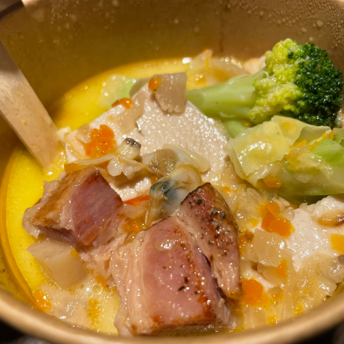 野菜だけでなくお肉も！