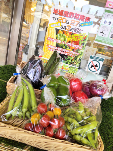 光が丘公園（過去の店頭ディスプレイ）