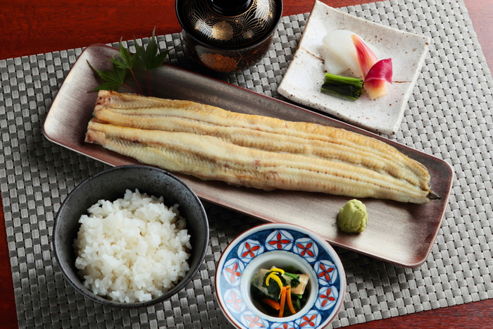 菖鰻～SHOMAN～「鰻白焼御膳」