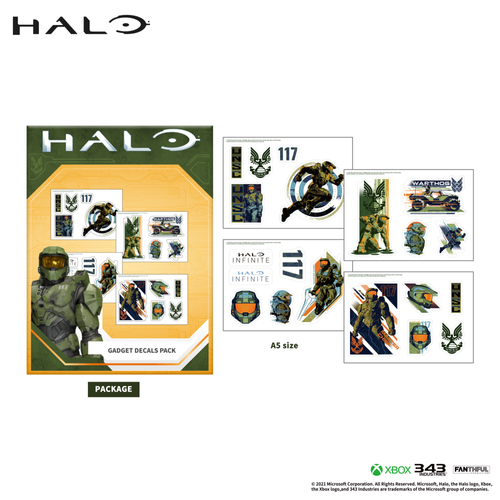 デカールステッカーパック(4枚セット)