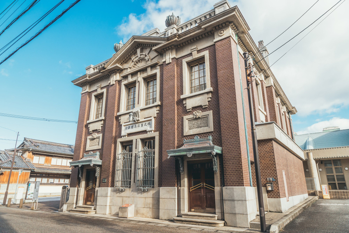 大正9年に建てられた旧森田銀行