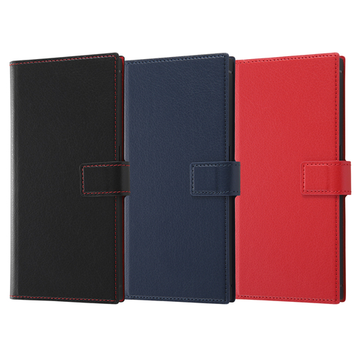 手帳型 耐衝撃ケース ソフトタイプ マグネット