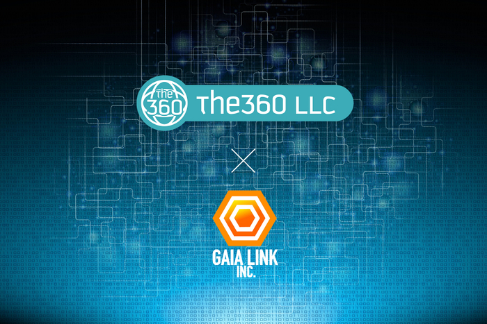 The360合同会社と株式会社ガイアリンク　パートナーシップロゴ