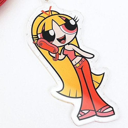 パワーパフガールズのケイタイモチーフポーチ