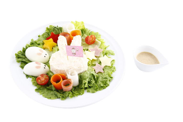 うさことテル子のカラフルイースターポテトサラダ 1,100円