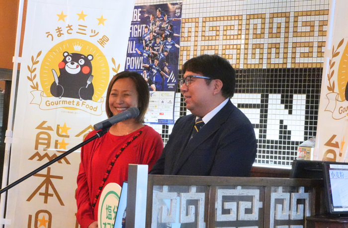 左：重光産業株式会社 副社⾧ 重光 悦枝氏、右：トイメディカル株式会社 代表取締役社長 竹下英徳