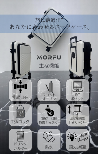 MORFUの主な機能。