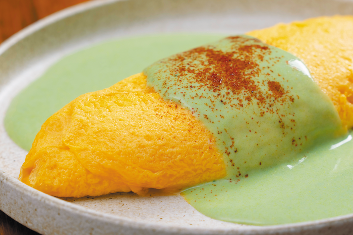 調理例：ホワイトソースに溶け込む『翠翠-suisui-』