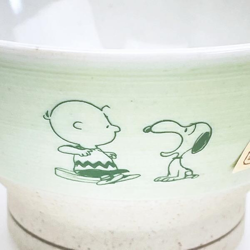 スヌーピーの茶碗