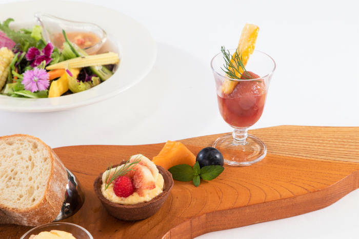 ▲&rdquo;淡路島産いちじくのタルト&rdquo;と&rdquo;コンポート&rdquo;