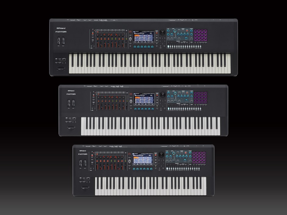 上から『FANTOM 8』『FANTOM 7』『FANTOM 6』