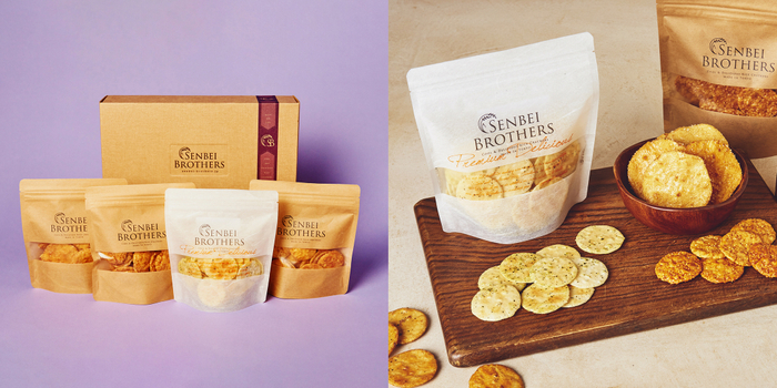 笠原製菓 SENBEI BROTHERS ギフトセット 4個入