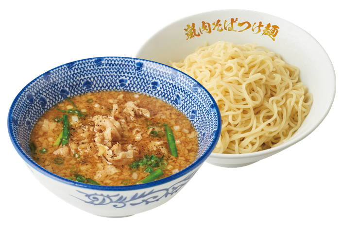 嵐肉そばつけ麺(税込930円)