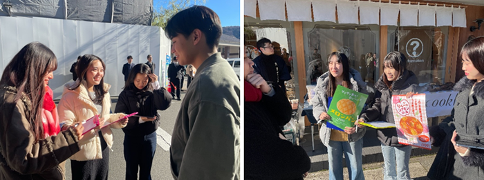 令和7年（2025年）12月に実施した実証実験の様子