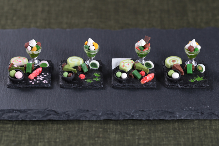 宇治抹茶スイーツプレート&times;カプセルトイ