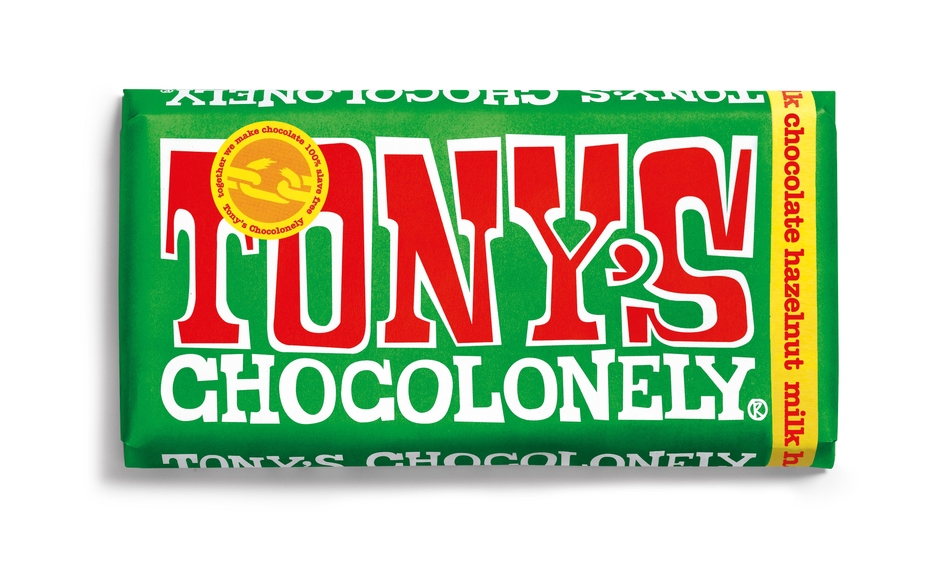 トニーズチョコロンリー ミルクチョコレート ヘーゼルナッツ 180g