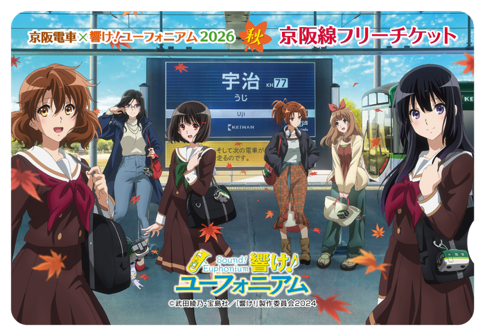 京阪線フリーチケット (イメージ)