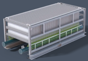 図. 半導体用真空ゲートバルブの製品画像