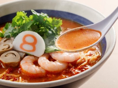 ８番らーめんのトムヤムクンらーめん