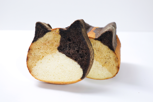 「ねこねこ食パン 三毛猫」商品イメージ (画像提供:オールハーツ・カンパニー)