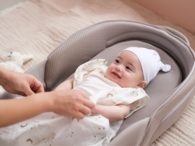 赤ちゃんのあんしんできる空間をさまざまな場所へ