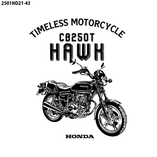 Honda CB250T HAWK Tシャツ